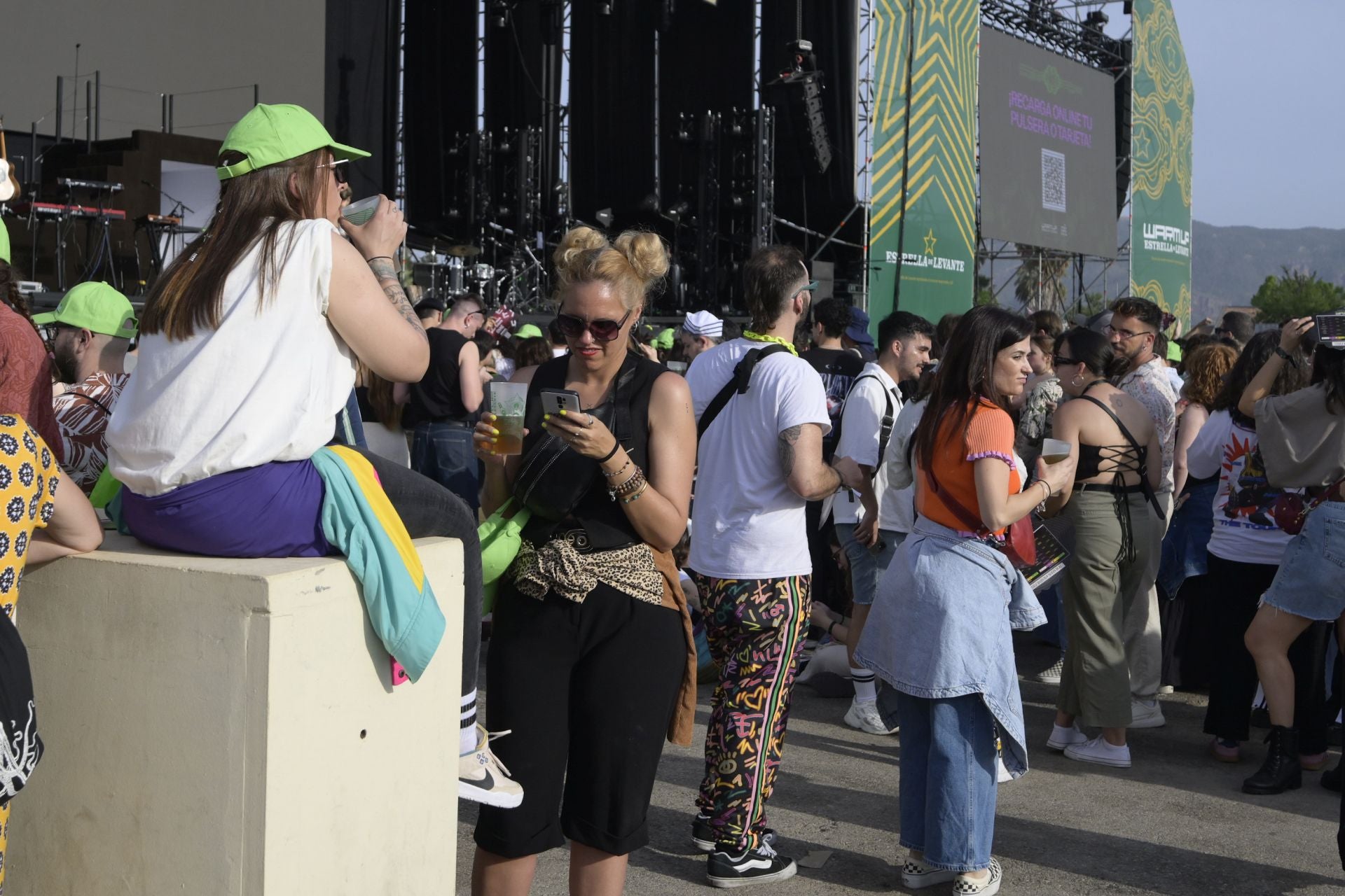 El ambiente festivo en la segunda jornada del Warm Up de Murcia, en imágenes