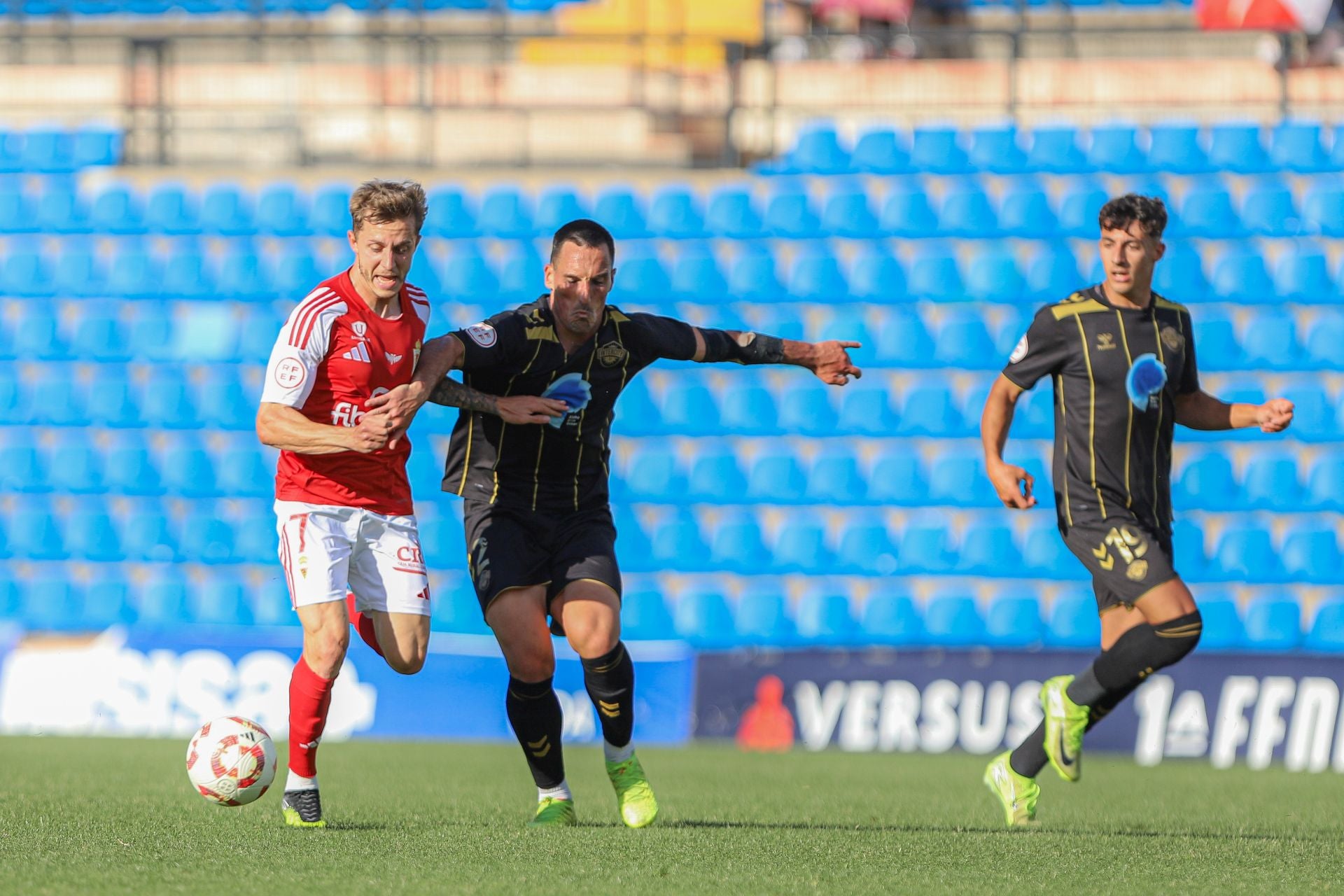 Las imágenes del partido entre el Intercity y el Real Murcia