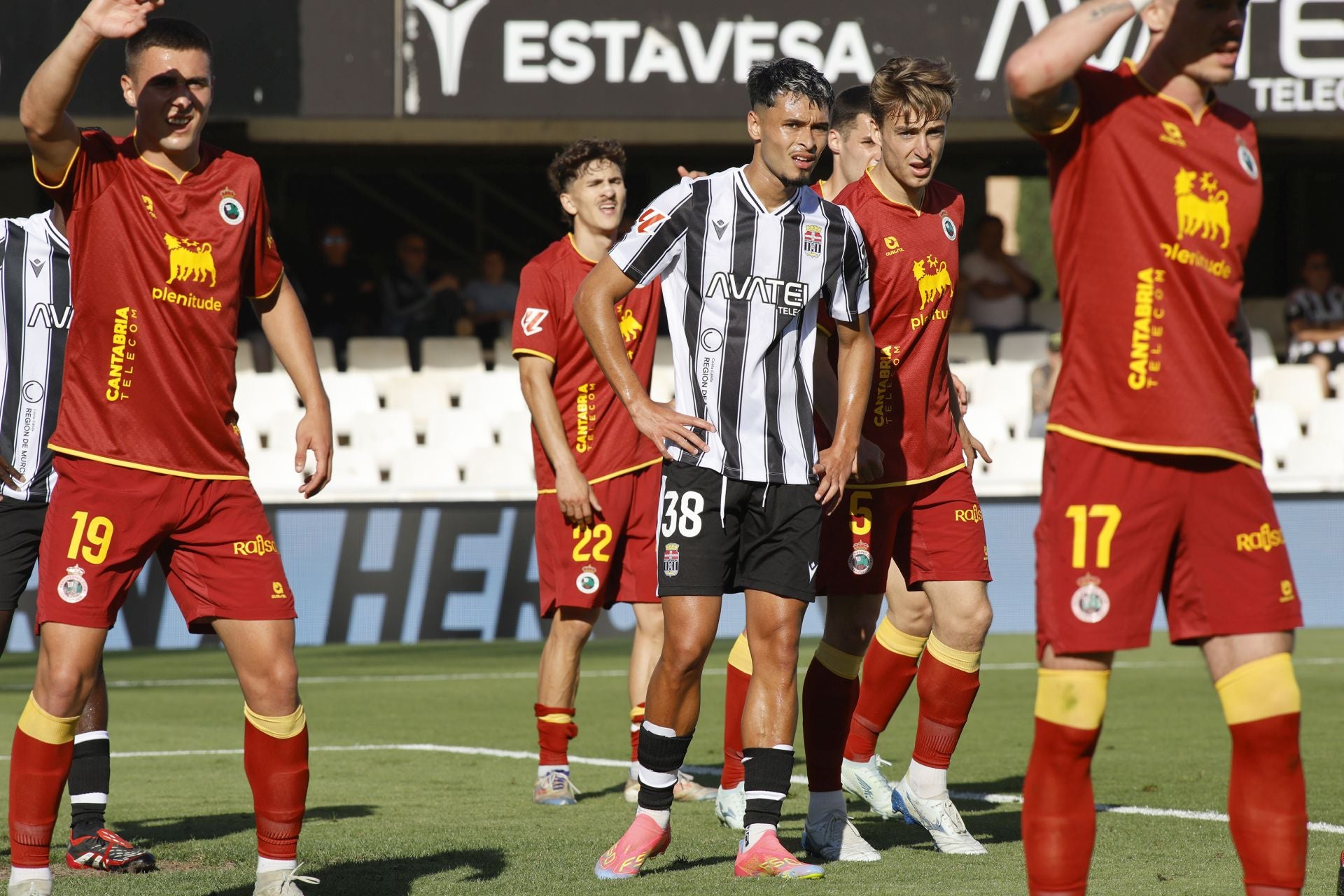 Las imágenes del Cartagena-Racing (1-0)