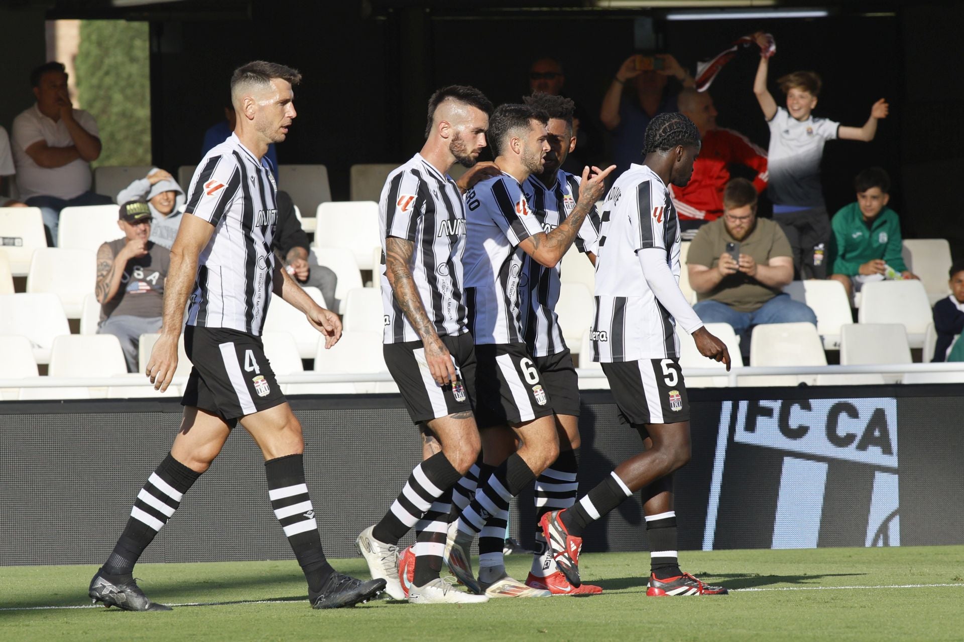 Las imágenes del Cartagena-Racing (1-0)