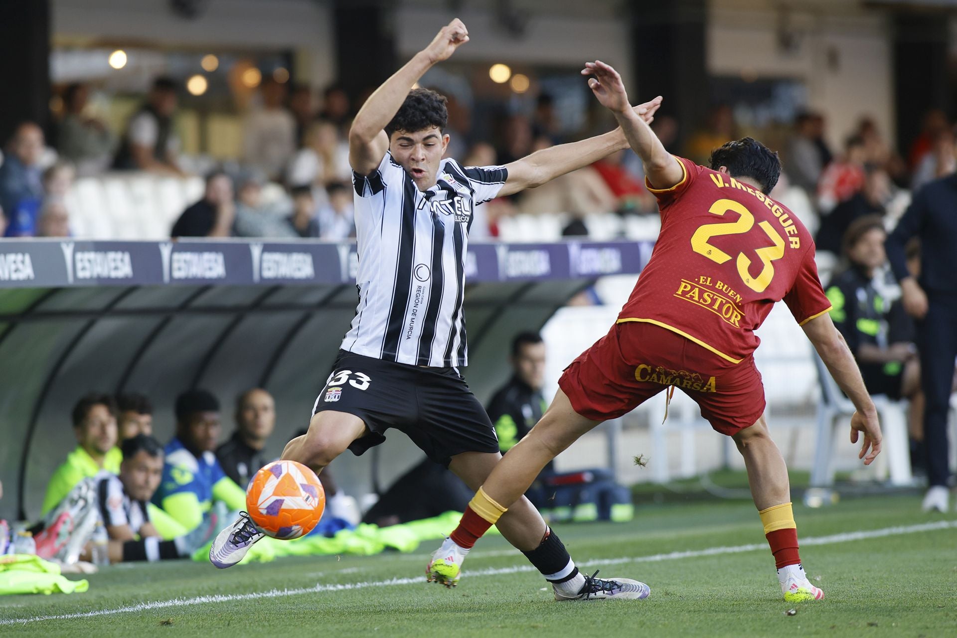 Las imágenes del Cartagena-Racing (1-0)