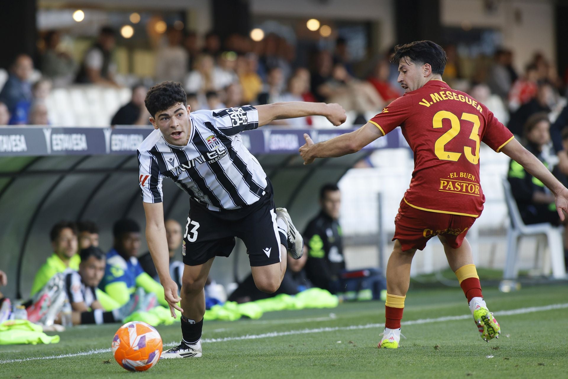 Las imágenes del Cartagena-Racing (1-0)
