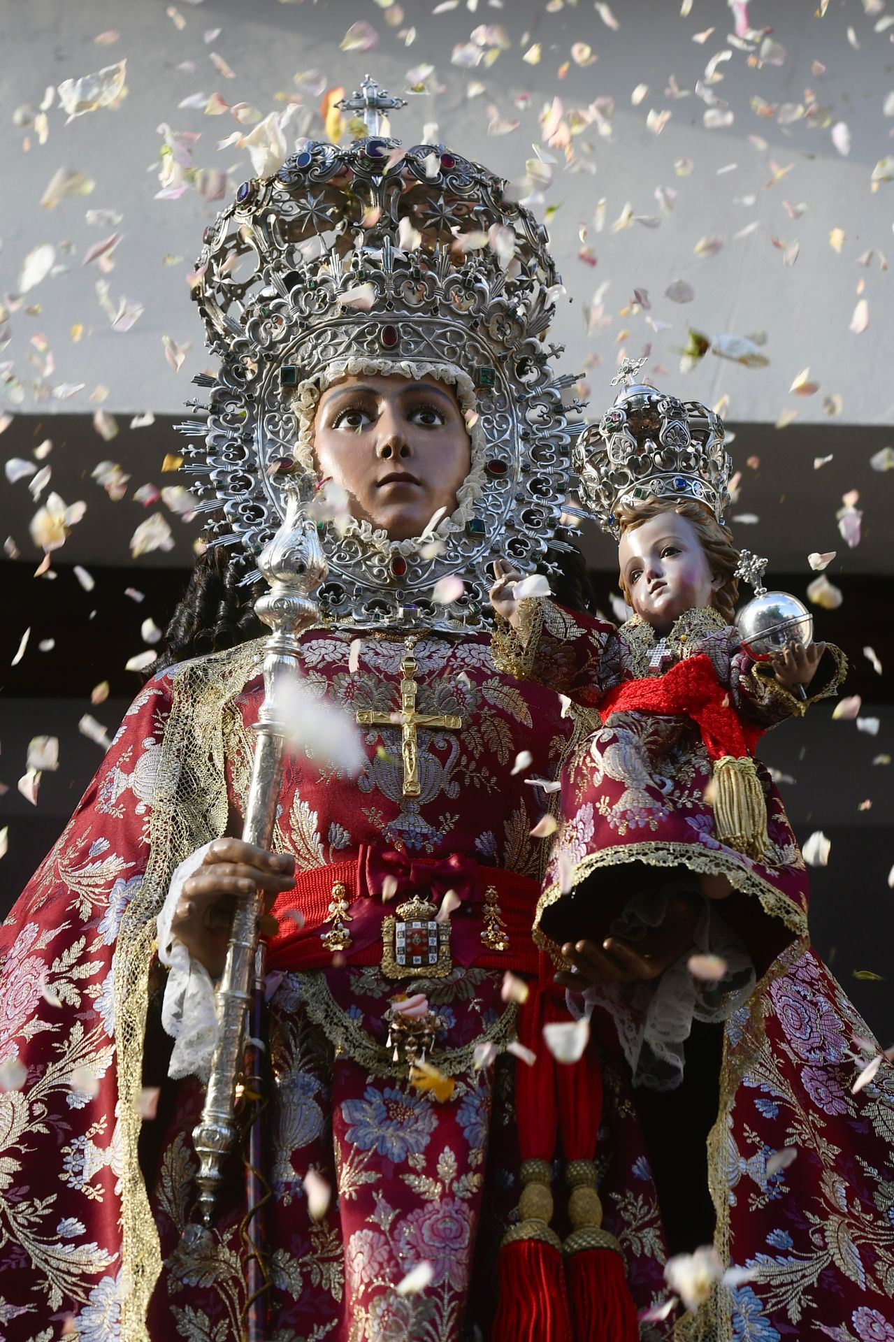 En imágenes, el regreso de la Fuensanta a su santuario tras las Fiestas de Primavera