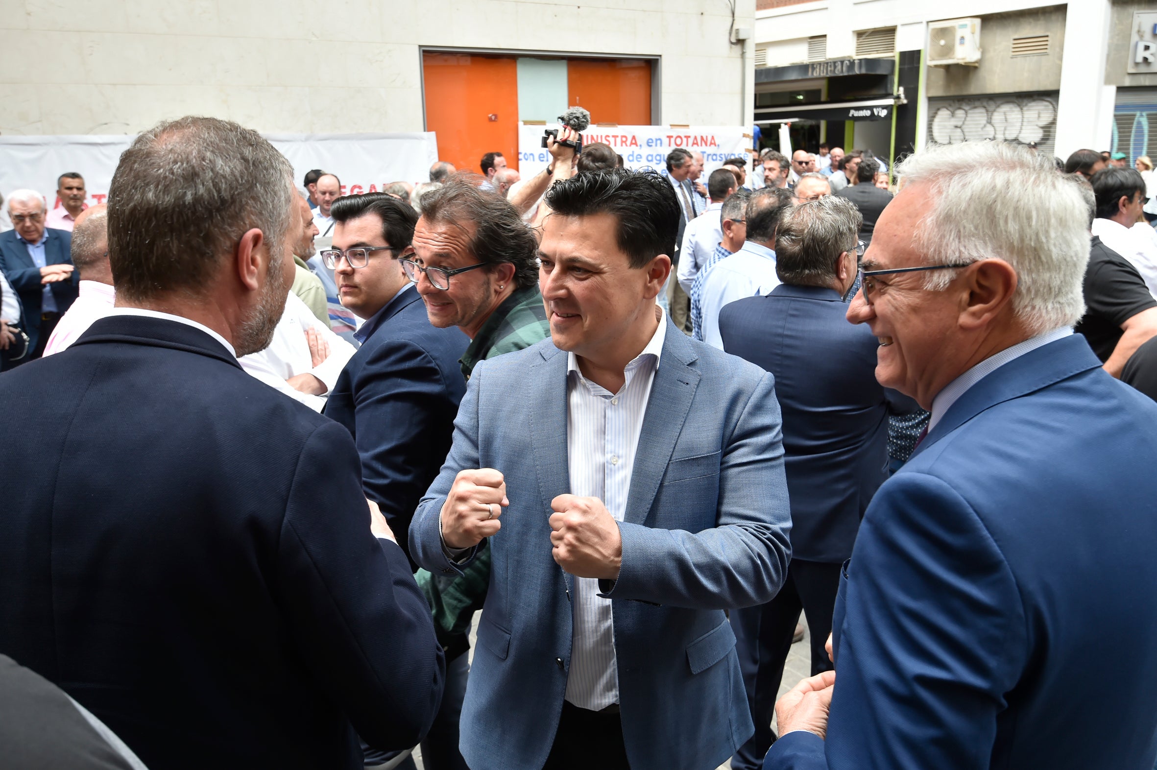 El primer acto en defensa del Trasvase Tajo-Segura, en imágenes