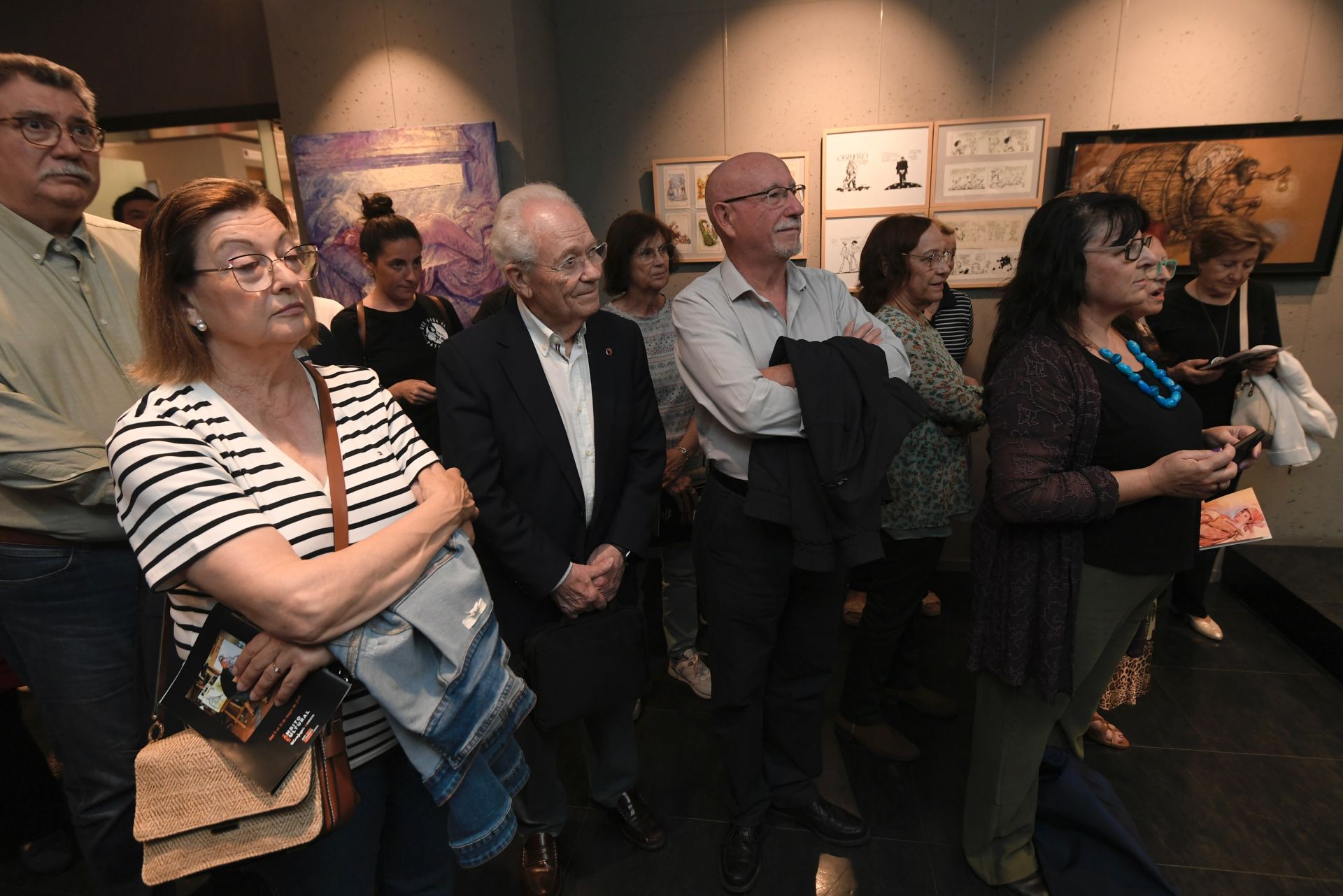 Inauguración de la exposición de Chipola, en imágenes
