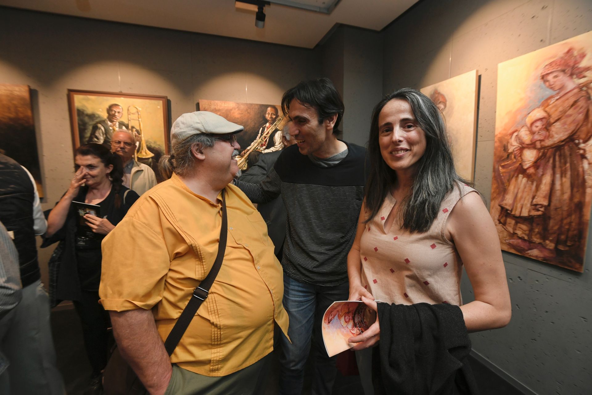 Inauguración de la exposición de Chipola, en imágenes