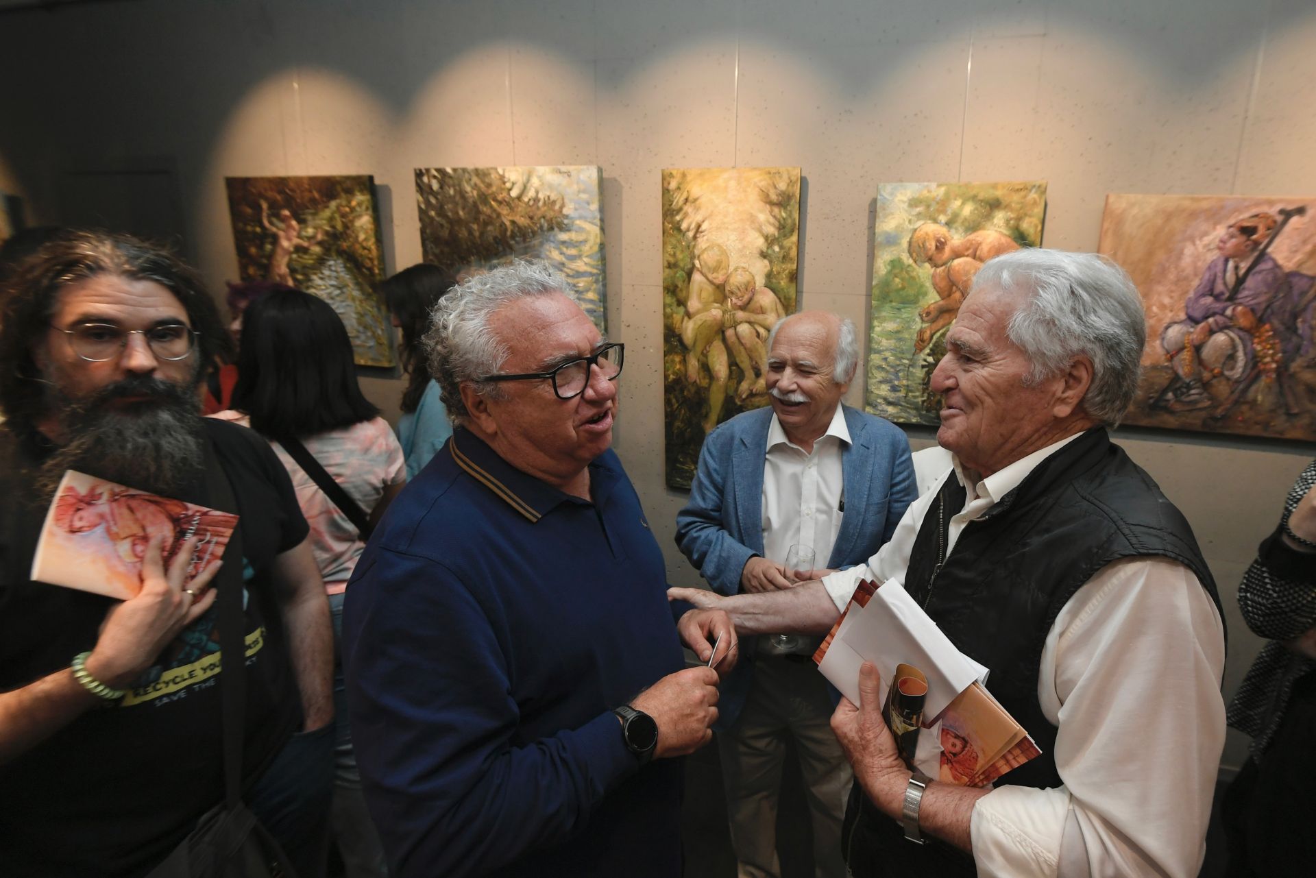 Inauguración de la exposición de Chipola, en imágenes
