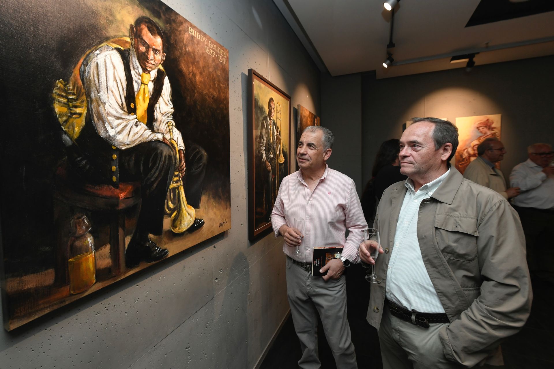 Inauguración de la exposición de Chipola, en imágenes