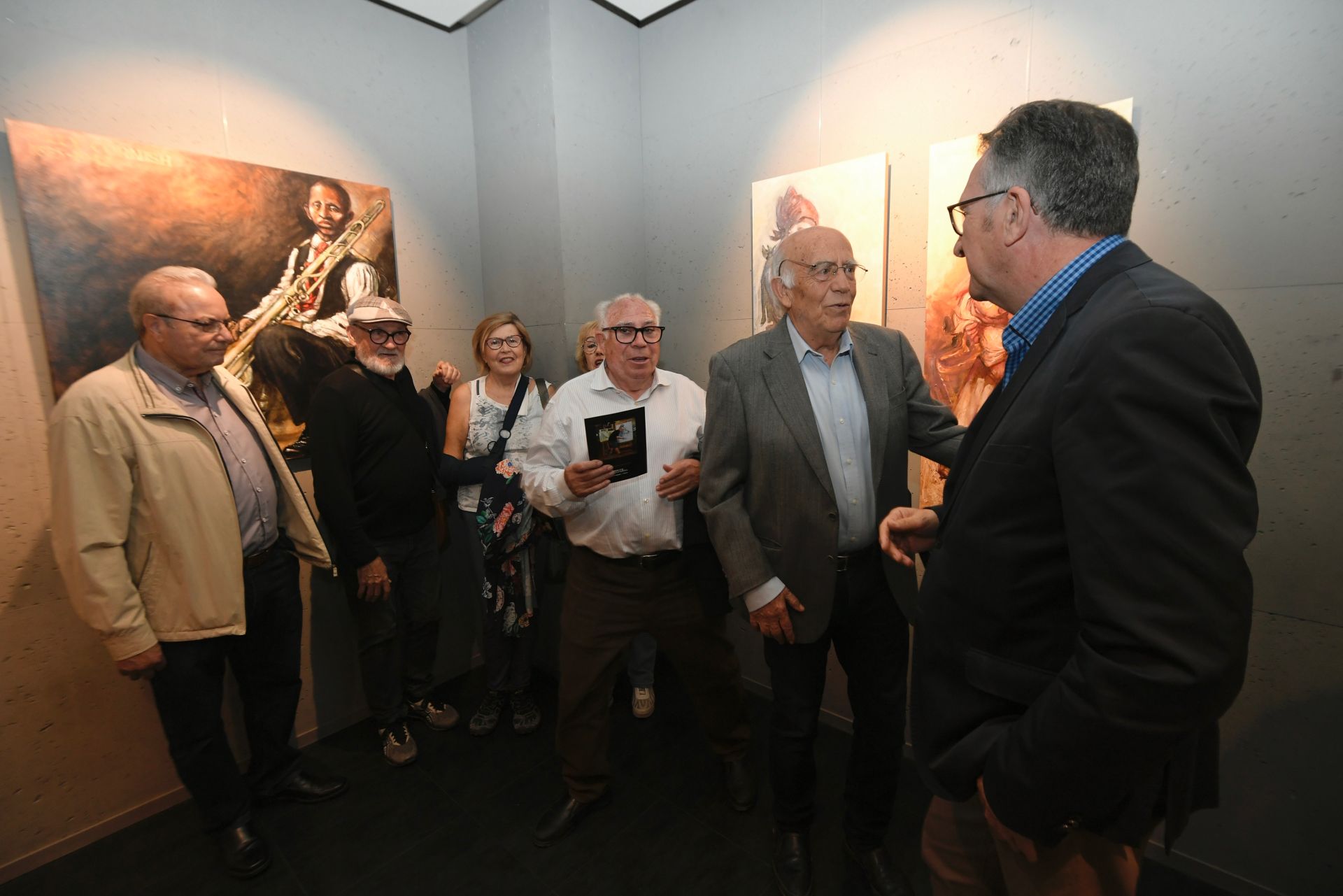 Inauguración de la exposición de Chipola, en imágenes