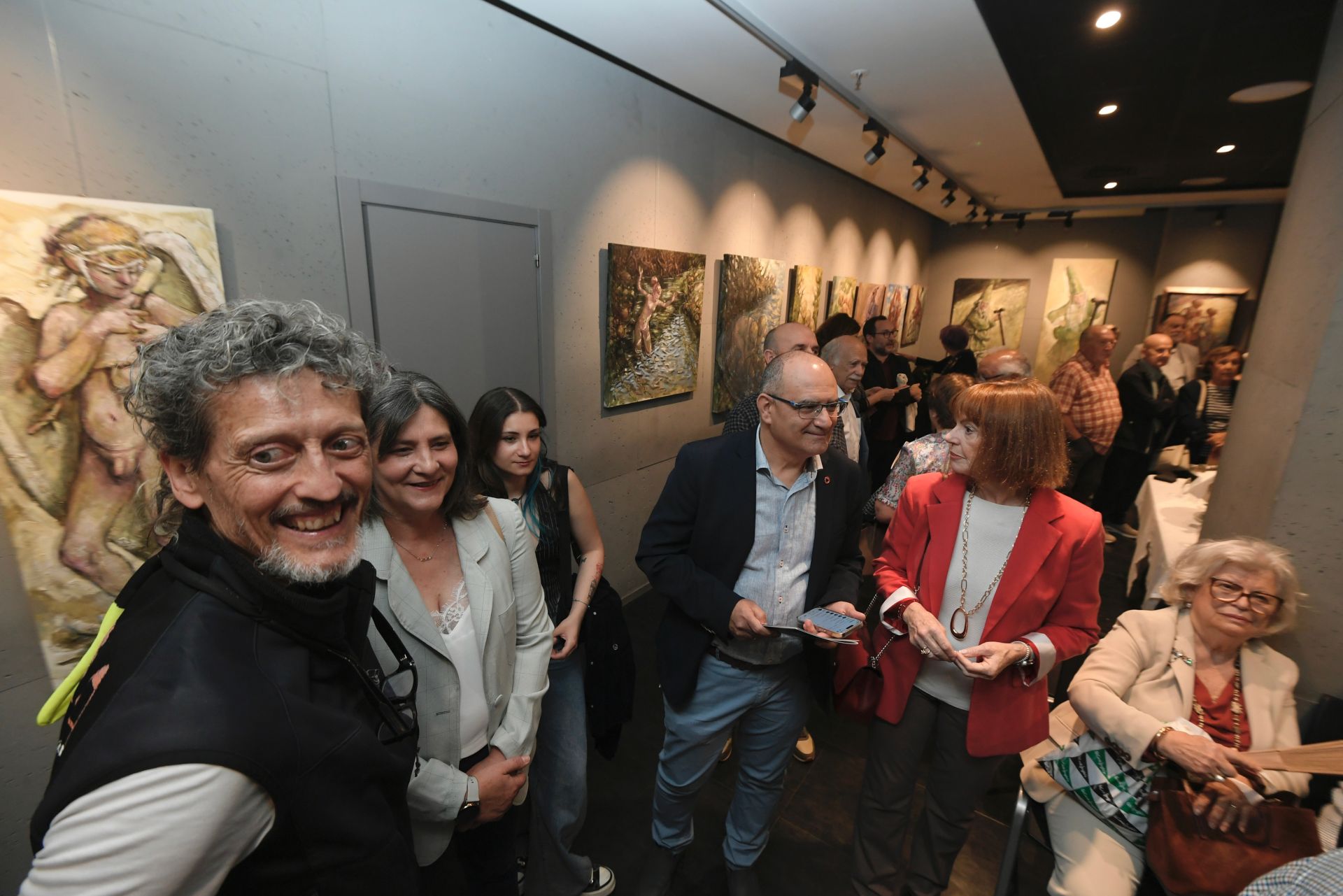 Inauguración de la exposición de Chipola, en imágenes