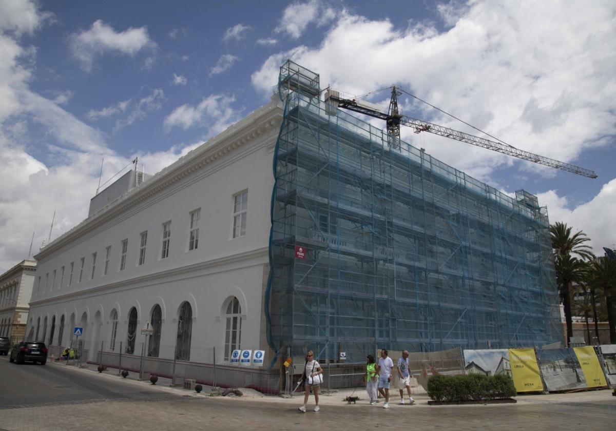 La reforma de la sede de la Autoridad Portuaria de Cartagena finalizará antes de este verano