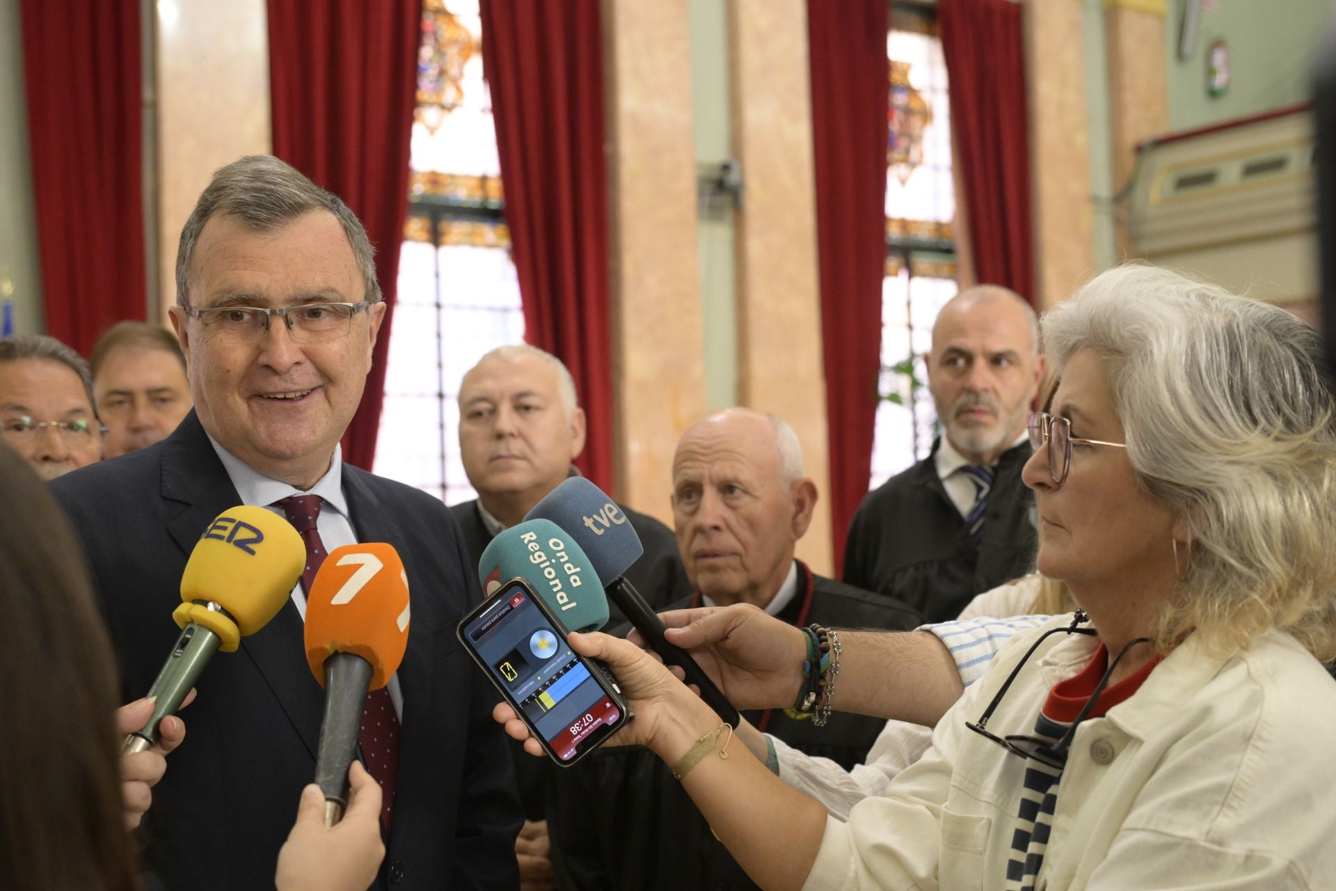 En imágenes, la reunión del Consejo de Hombres Buenos de Murcia