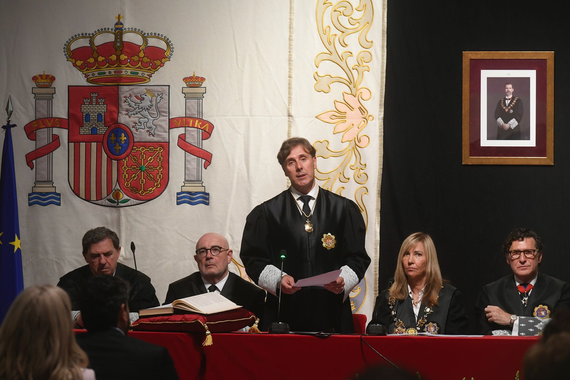 La toma de posesión de Manuel Luna al frente del TSJ de la Región, en imágenes