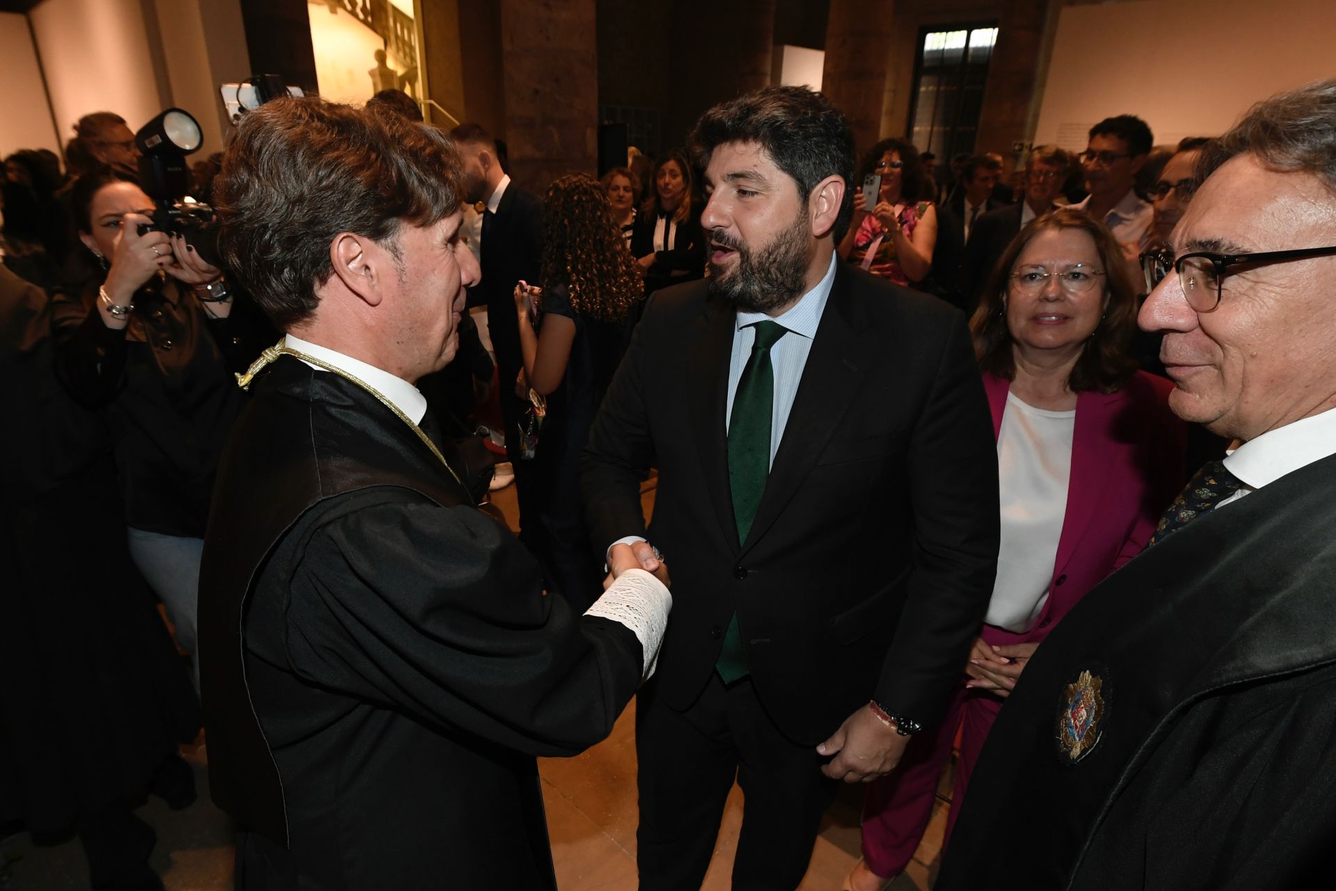 La toma de posesión de Manuel Luna al frente del TSJ de la Región, en imágenes