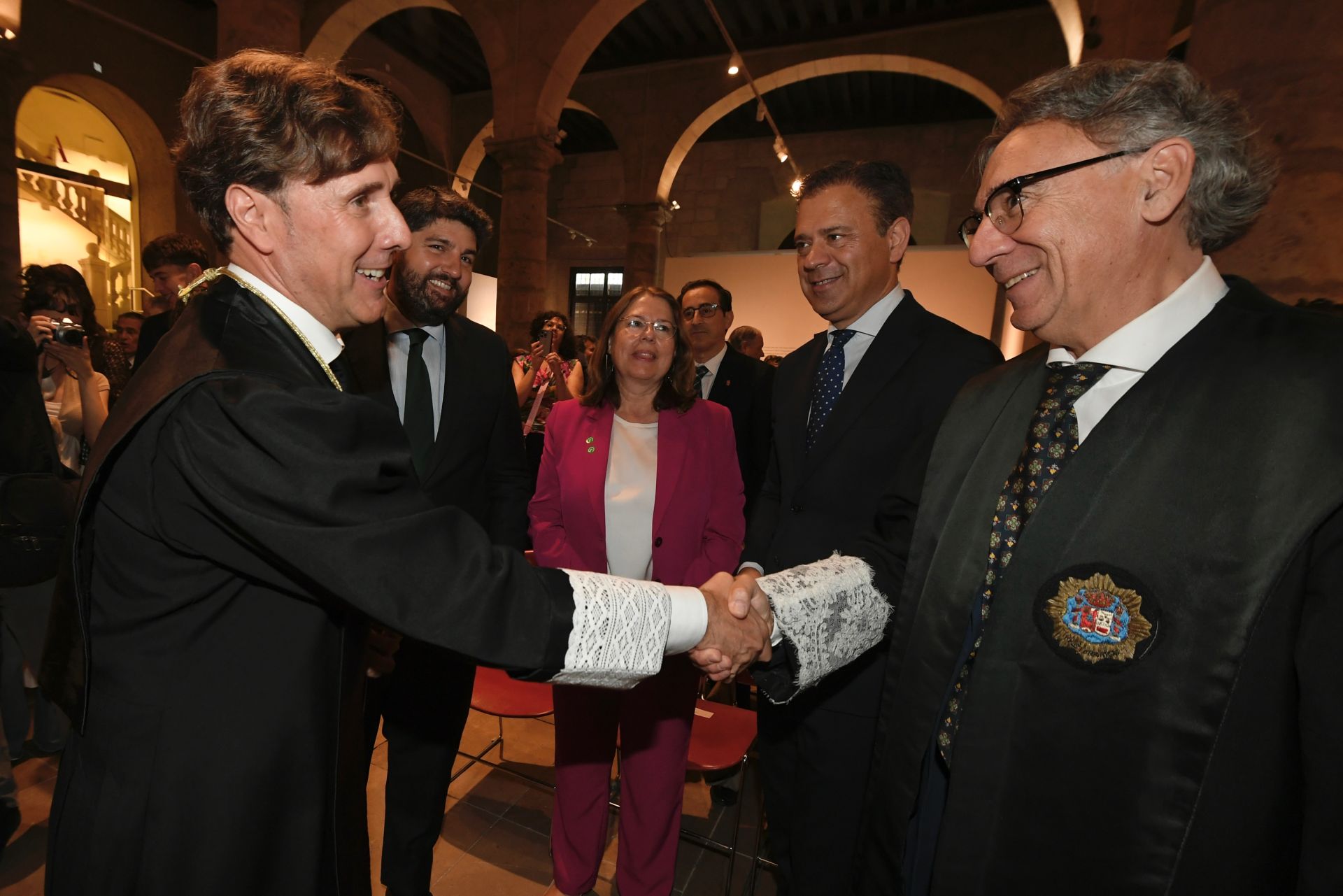 La toma de posesión de Manuel Luna al frente del TSJ de la Región, en imágenes