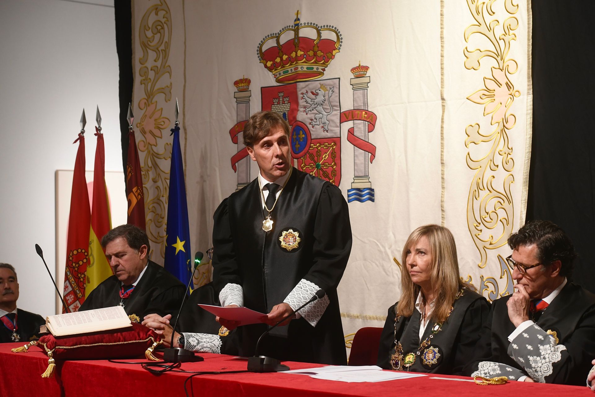 La toma de posesión de Manuel Luna al frente del TSJ de la Región, en imágenes