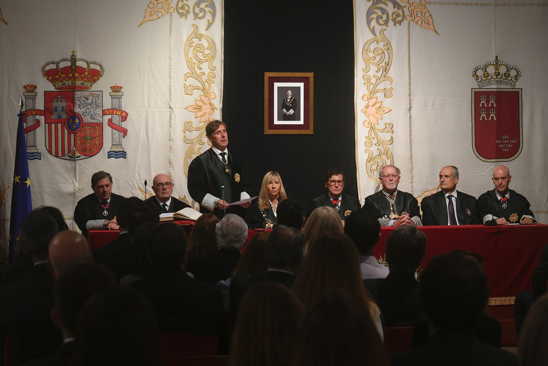 La toma de posesión de Manuel Luna al frente del TSJ de la Región, en imágenes