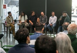 Los participantes en el coloquio organizado por Surefolk, Estrella de Levante y LA VERDAD.