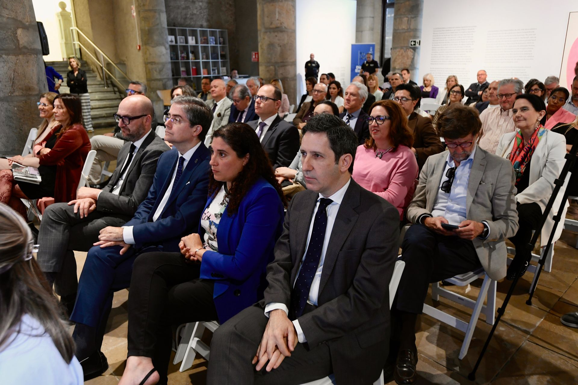 El foro &#039;Espacio Europa&#039; en el Palacio Almudí de Murcia, en imágenes