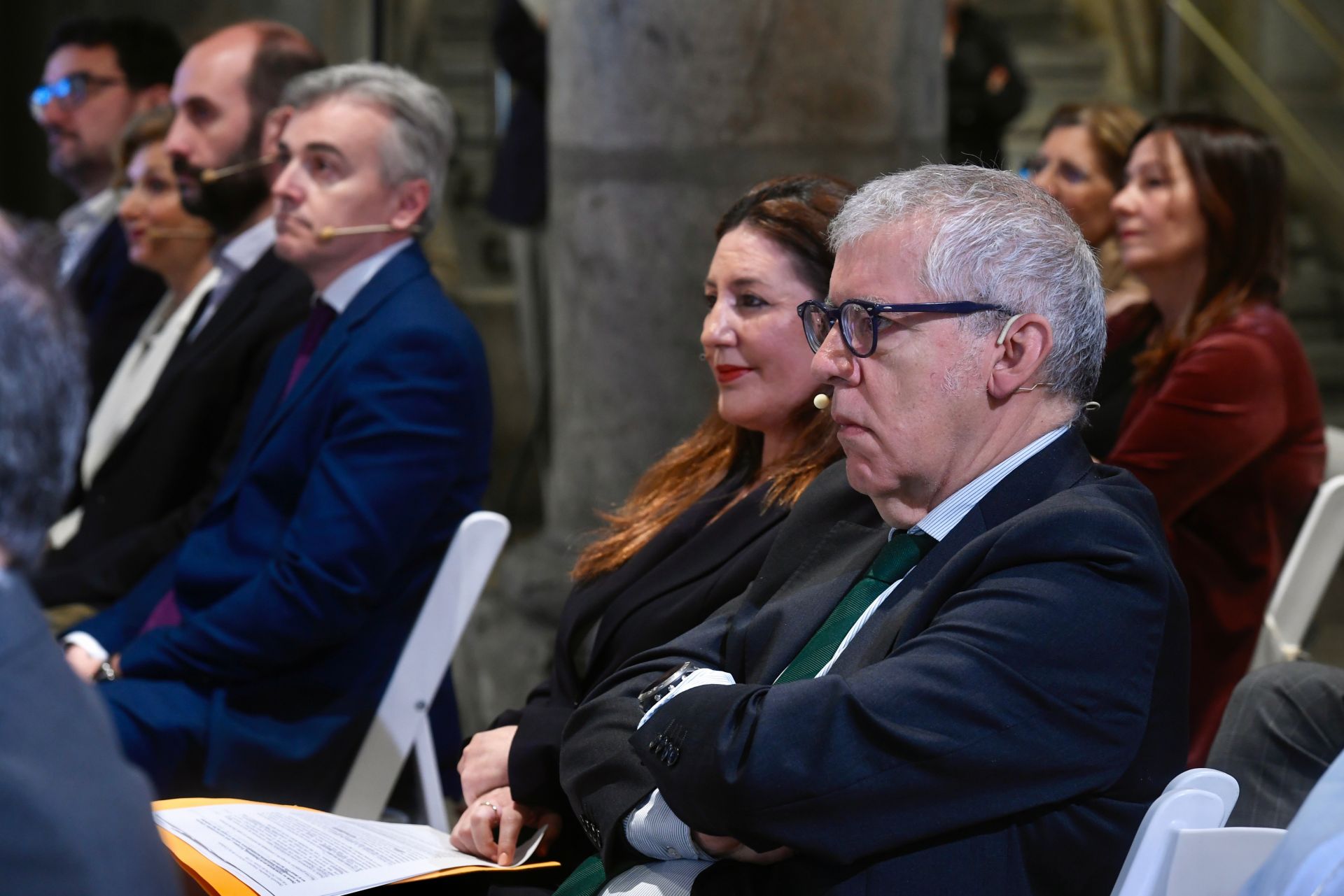 El foro &#039;Espacio Europa&#039; en el Palacio Almudí de Murcia, en imágenes