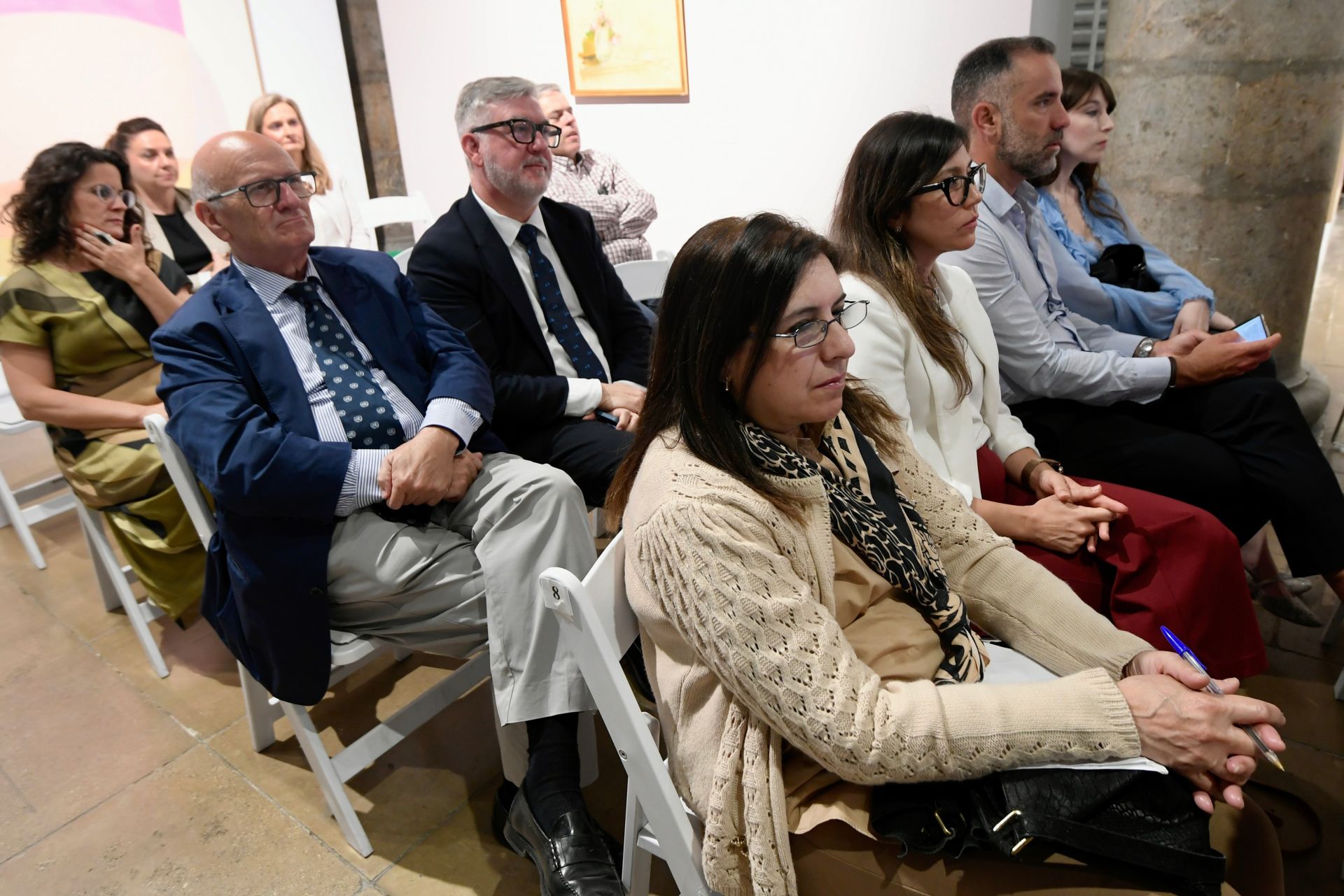 El foro &#039;Espacio Europa&#039; en el Palacio Almudí de Murcia, en imágenes