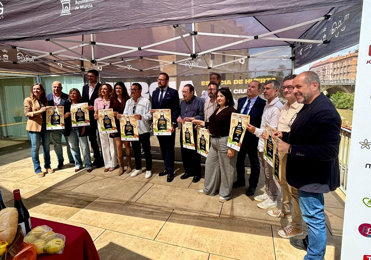 Presentación de 'Sabe a Murcia', este viernes.