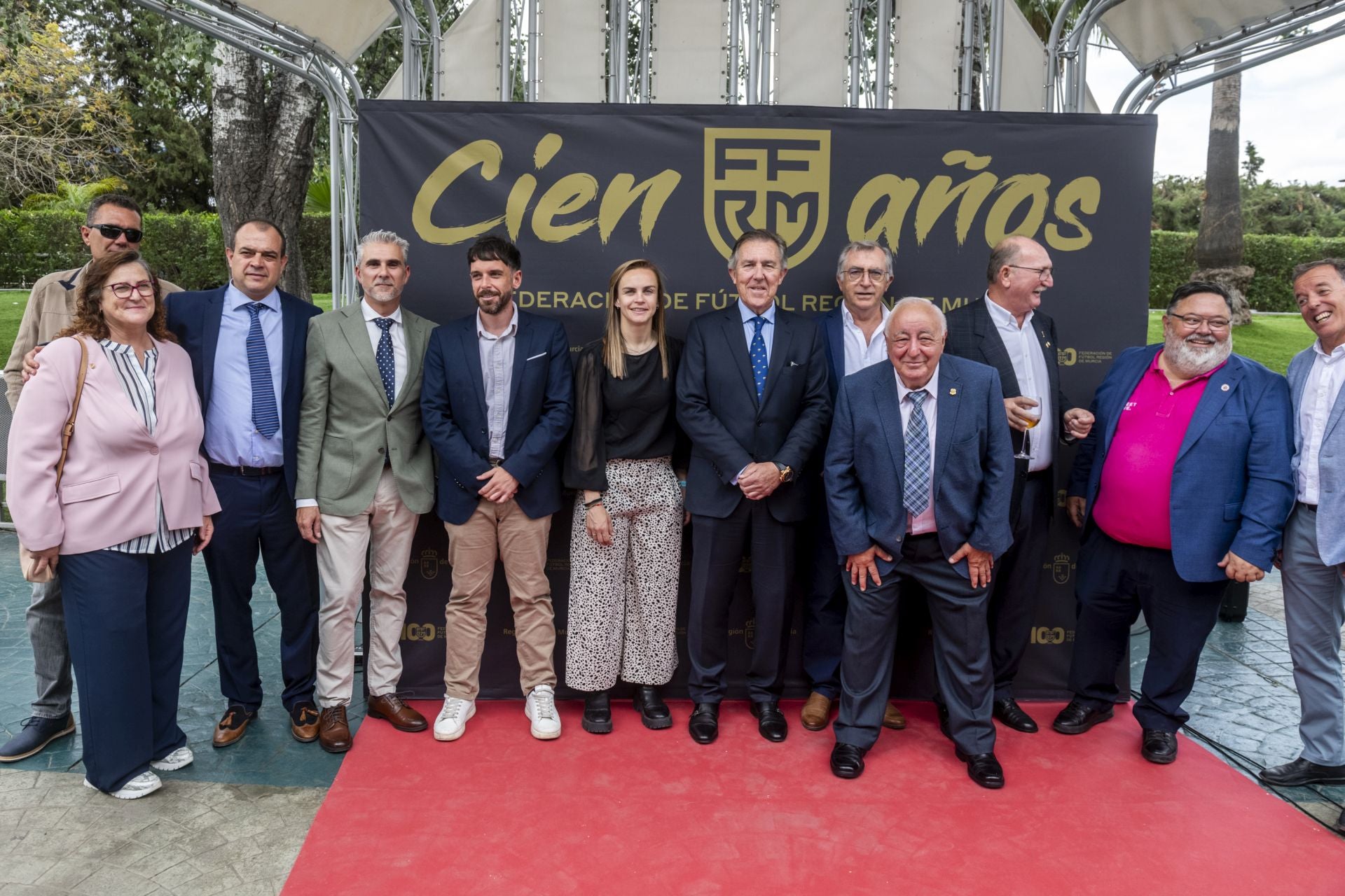 Gala del centenario de la Federación de Fútbol de la Región de Murcia, en imágenes