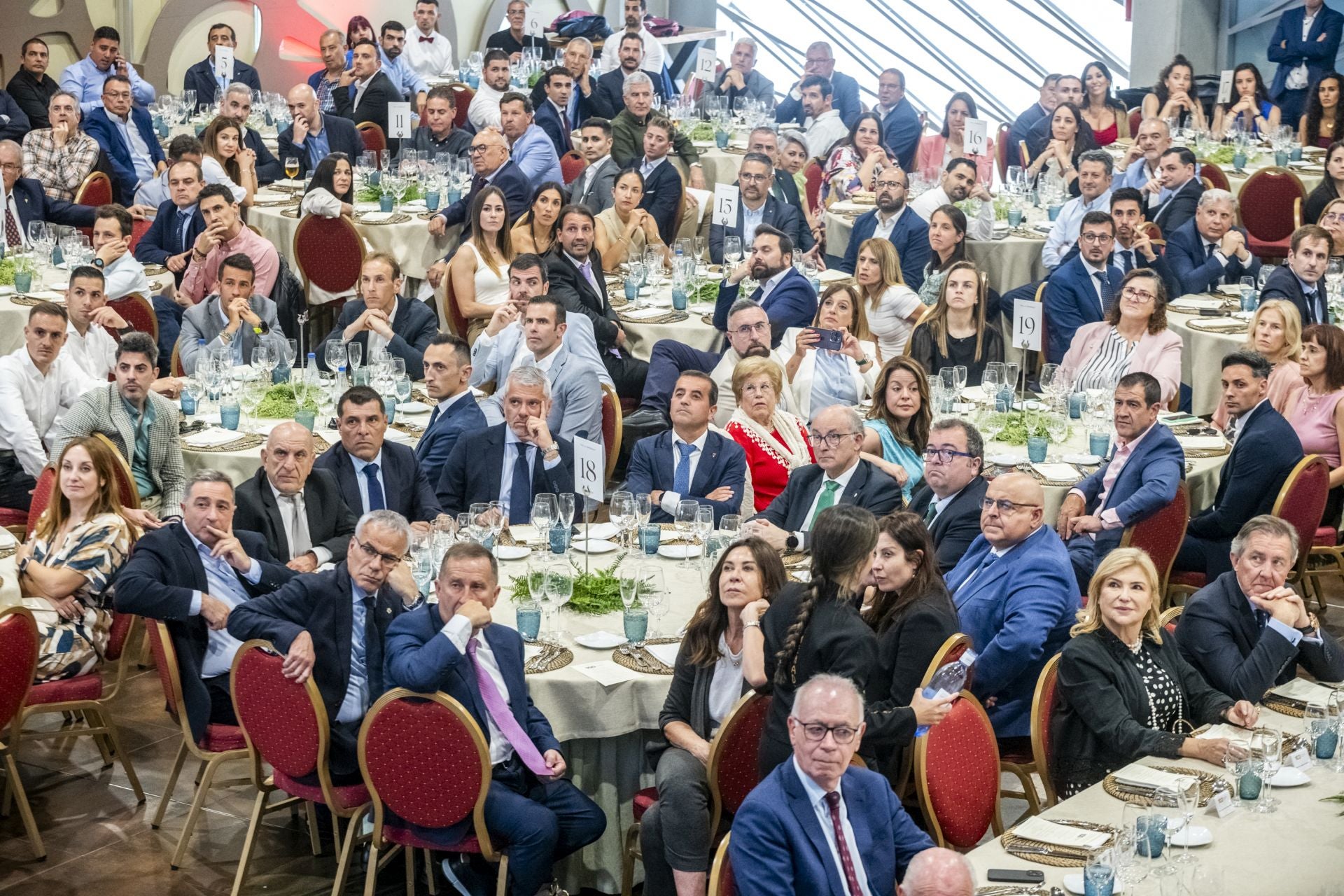 Gala del centenario de la Federación de Fútbol de la Región de Murcia, en imágenes