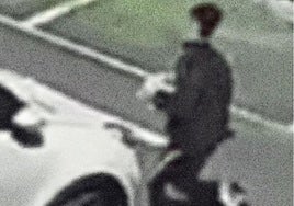 Secuencia captada por la cámara de seguridad.