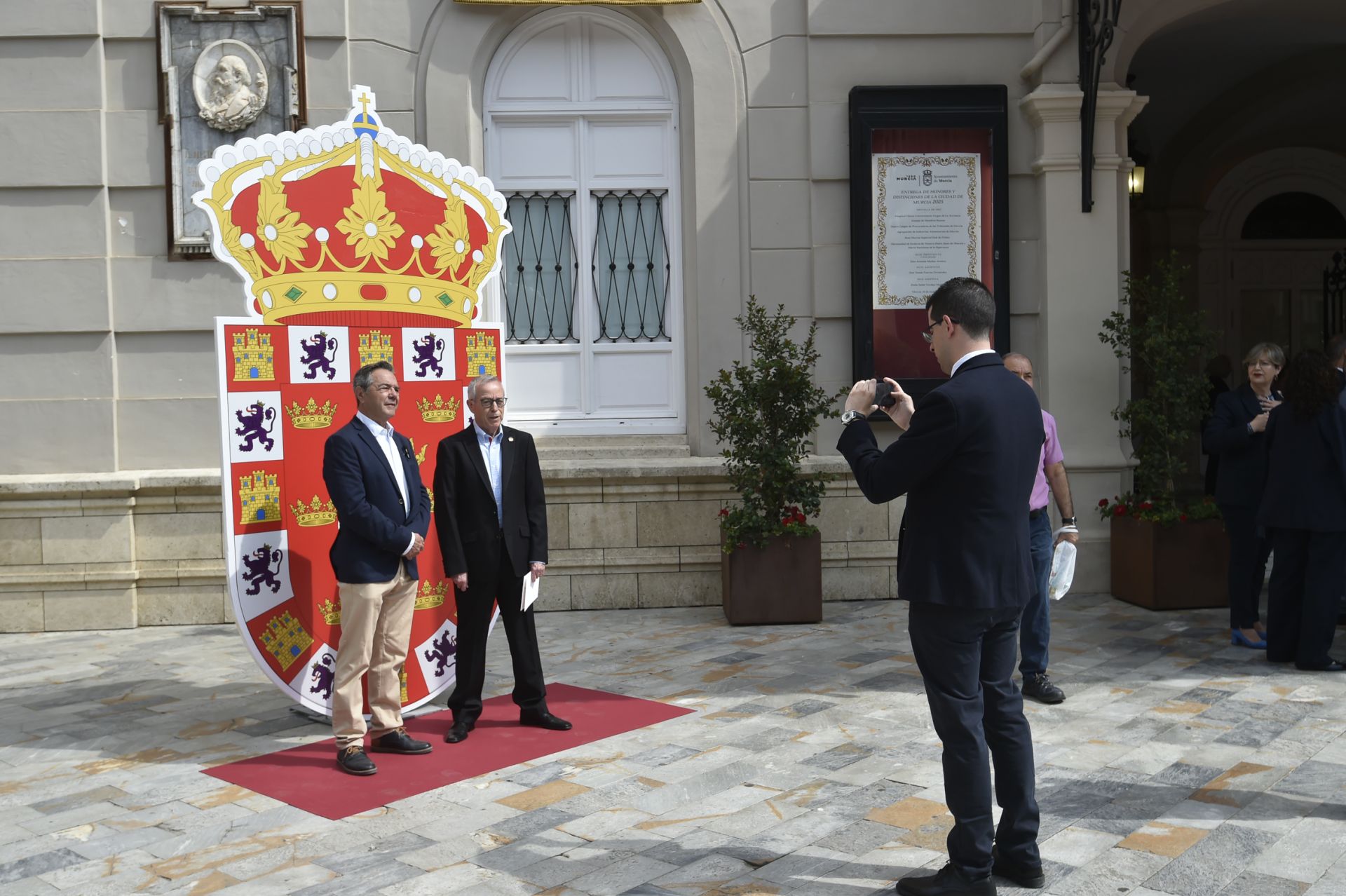 La entrega de Honores y Distinciones en el Día de la Ciudad de Murcia, en imágenes