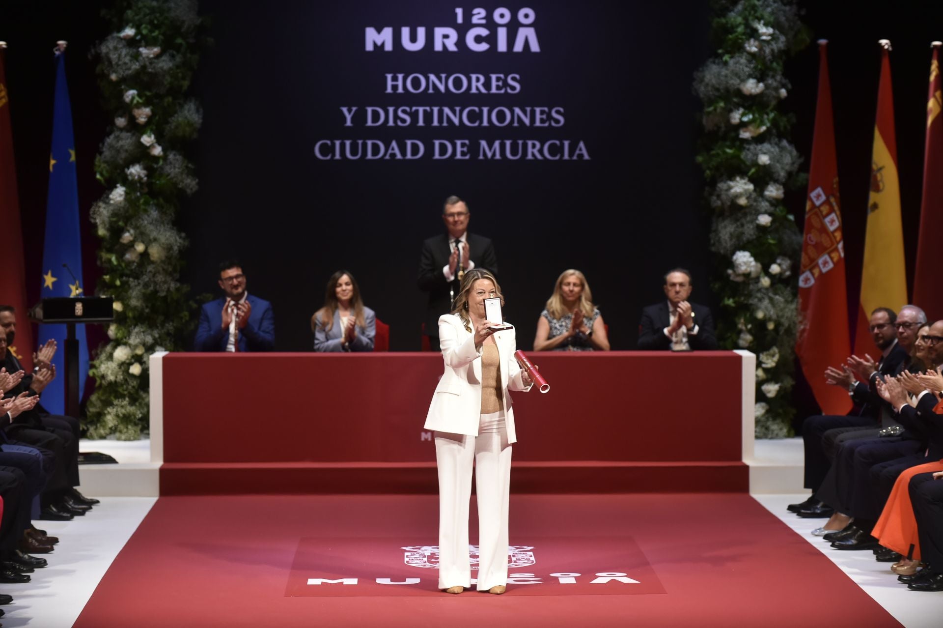 La entrega de Honores y Distinciones en el Día de la Ciudad de Murcia, en imágenes