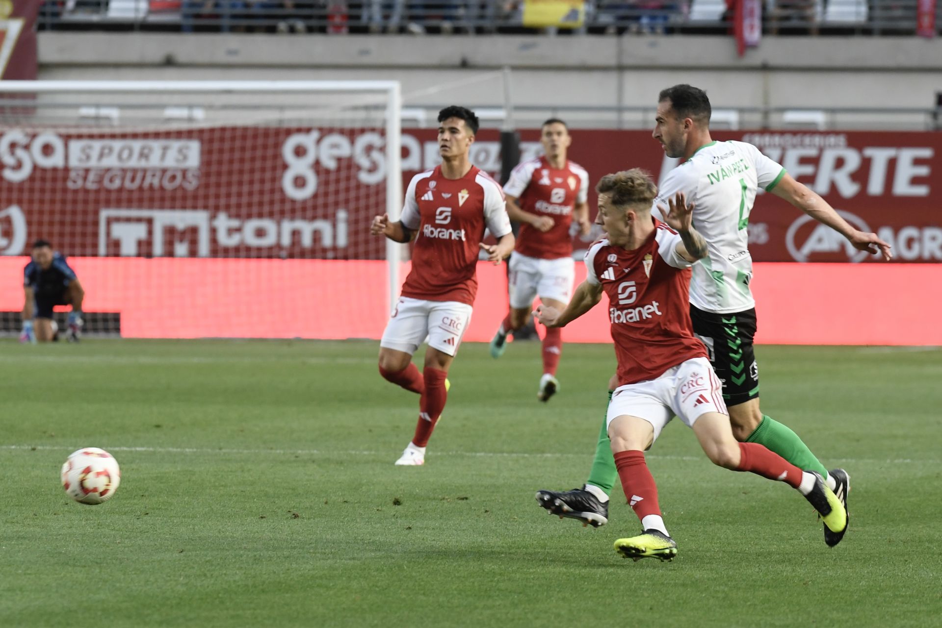 El empate del Real Murcia contra el Antequera, en imágenes