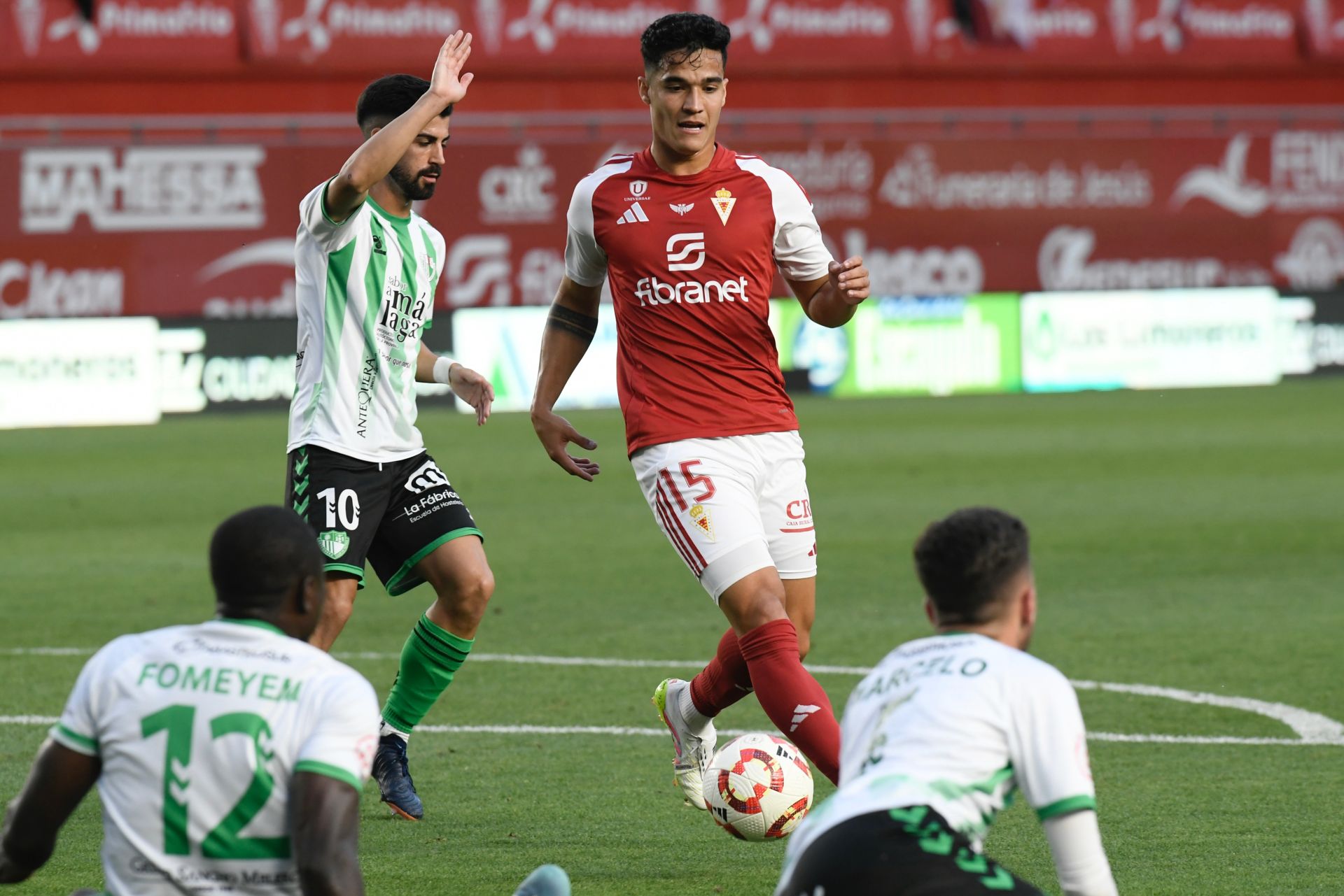 El empate del Real Murcia contra el Antequera, en imágenes