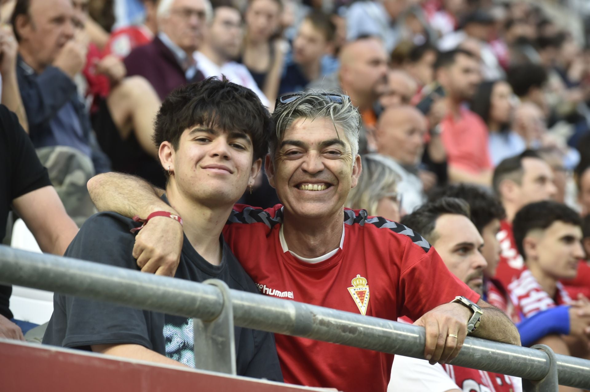 El empate del Real Murcia contra el Antequera, en imágenes