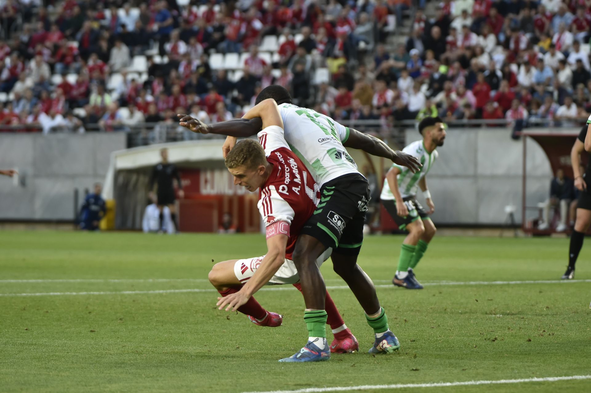 El empate del Real Murcia contra el Antequera, en imágenes