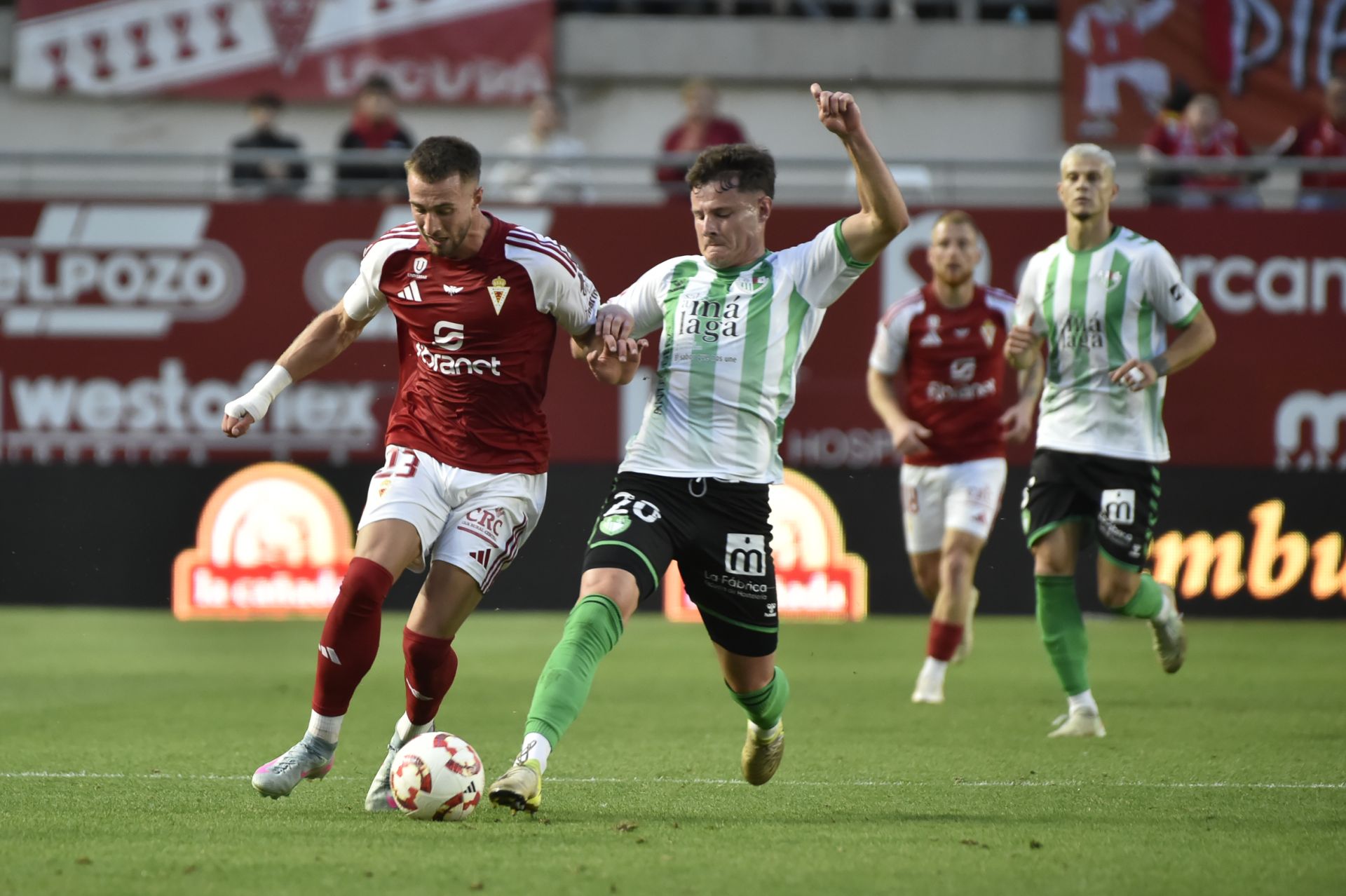 El empate del Real Murcia contra el Antequera, en imágenes