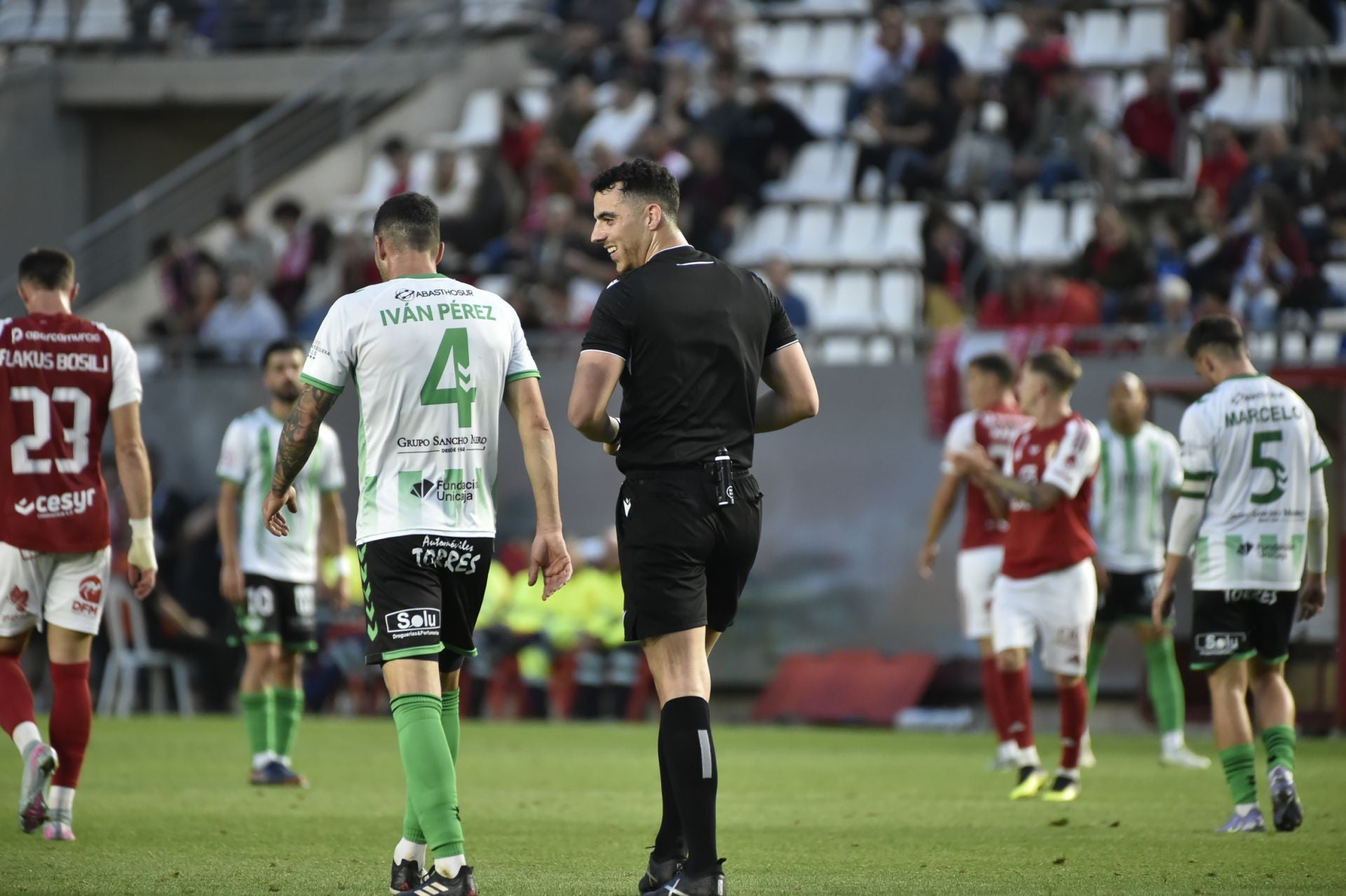 El empate del Real Murcia contra el Antequera, en imágenes