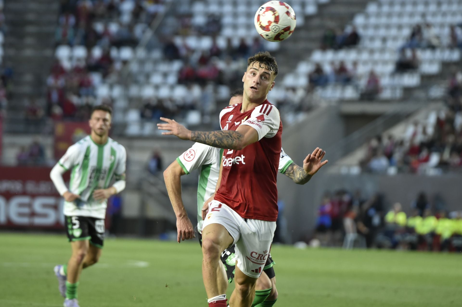 El empate del Real Murcia contra el Antequera, en imágenes