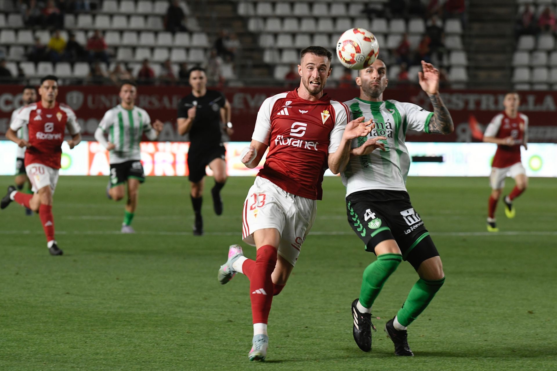 El empate del Real Murcia contra el Antequera, en imágenes