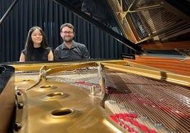Ángela Nanyuxing Núñez y Alejandro López Fuster.