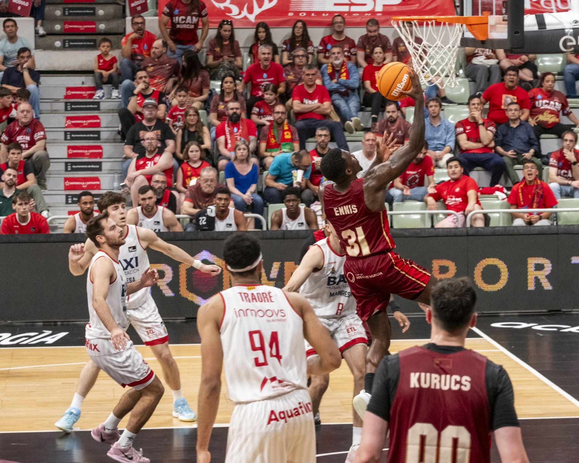 Las imágenes del UCAM-Manresa (81-71)