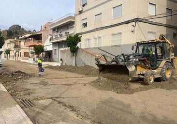 Ulea intenta volver a la normalidad tras la fuerte tormenta del sábado