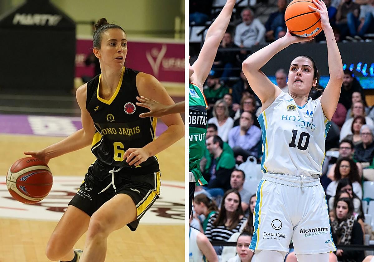 Aina Ayuso, y Paula Ginzo