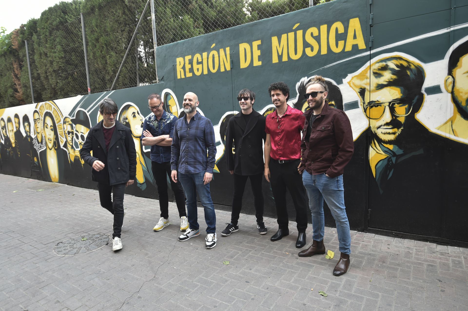 El mural del Fortaleza Sound en homenaje a los músicos de la Región, en imágenes