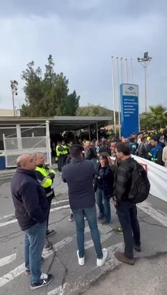 La plantilla de Navantia Cartagena para junto a obreros de la industria auxiliar
