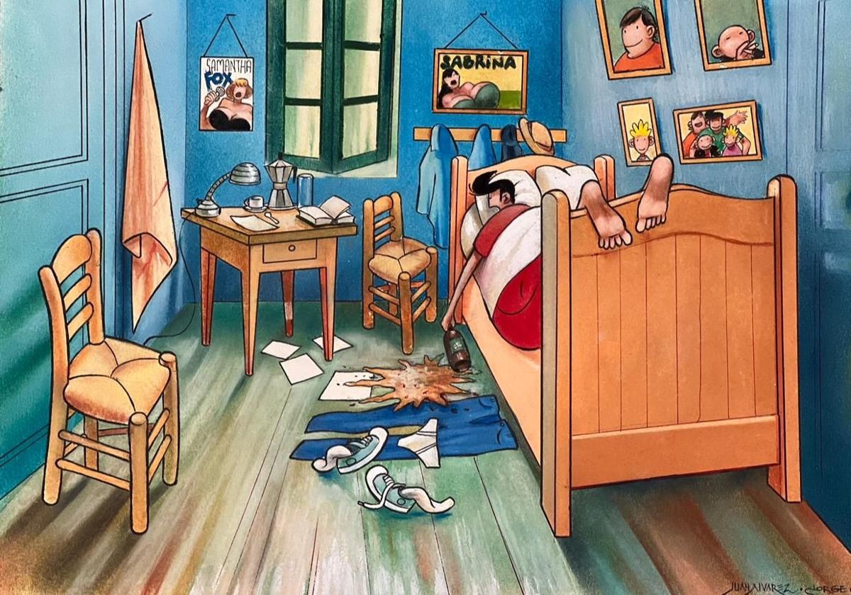 &#039;40 años ilustrando sonrisas&#039;, de Juan Álvarez y Jorge G.