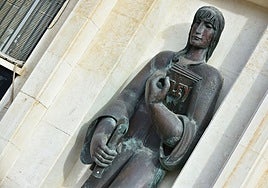 Imagen de archivo del Palacio de Justicia de Murcia.