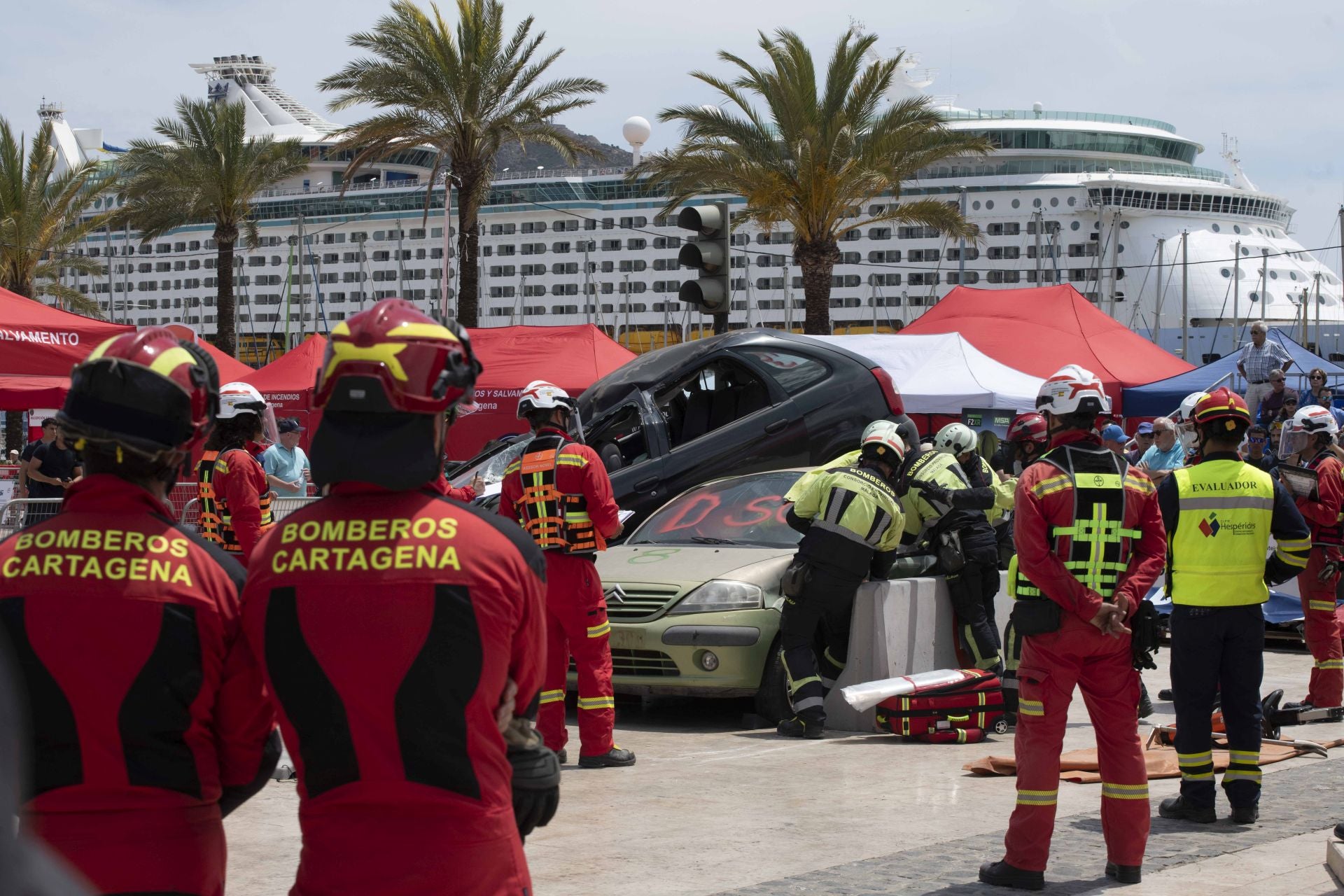 XIX Encuentro Nacional de Rescate en Accidentes de Tráfico y Trauma en Cartagena, en imágenes