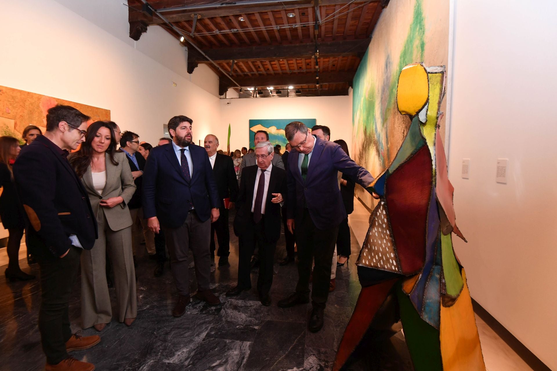 Cristóbal Gabarrón celebra su 80 cumpleaños en Las Claras con la exposición &#039;El cristal de la memoria&#039; (1961-2025)&#039;