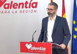 Francisco Lucas, en la rueda de prensa de este jueves.